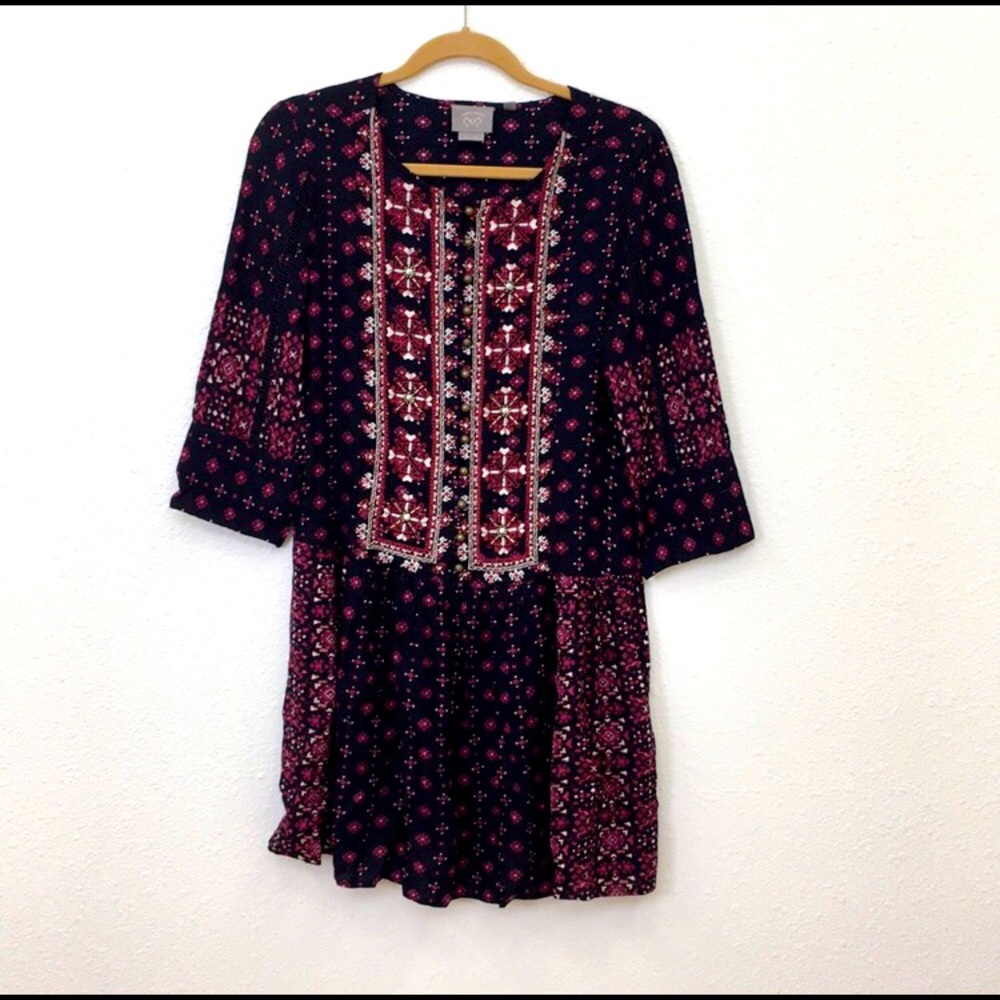 Anthropologie beaded dress